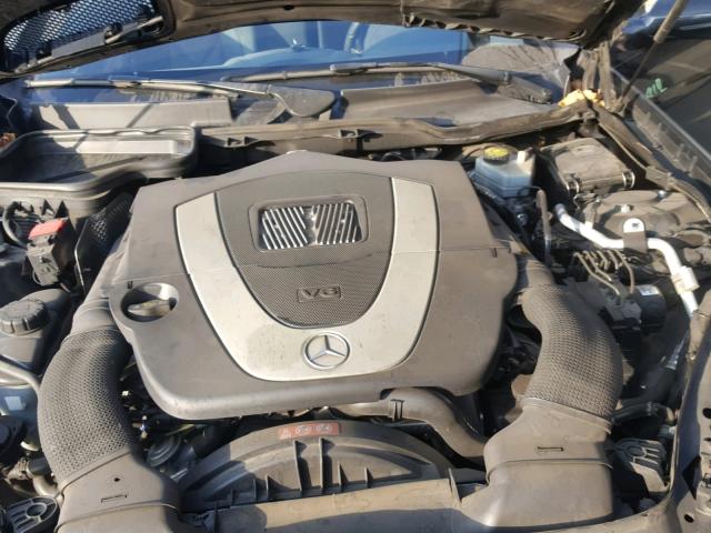 WDBWK54F89F208622 - 2009 MERCEDES-BENZ SLK 300 BLACK photo 7