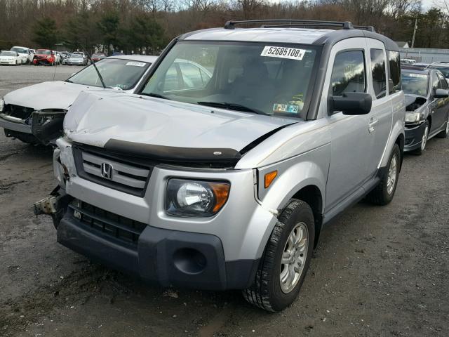 5J6YH28708L016874 - 2008 HONDA ELEMENT EX SILVER photo 2