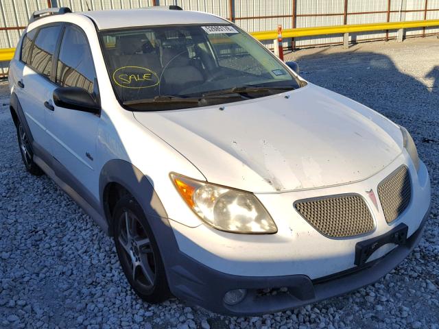 5Y2SL65817Z413777 - 2007 PONTIAC VIBE WHITE photo 1