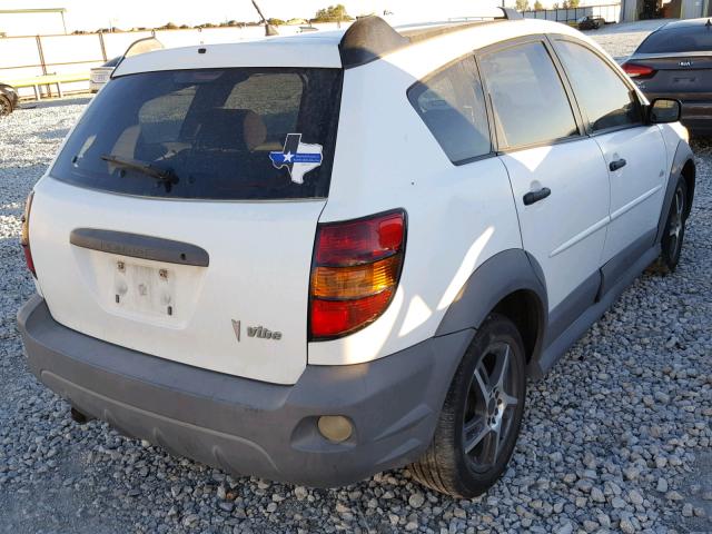 5Y2SL65817Z413777 - 2007 PONTIAC VIBE WHITE photo 4