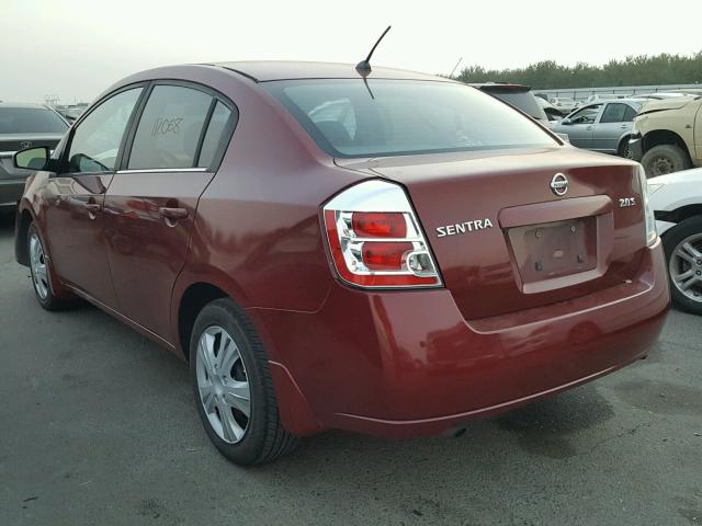 3N1AB61E07L627275 - 2007 NISSAN SENTRA 2.0 RED photo 3