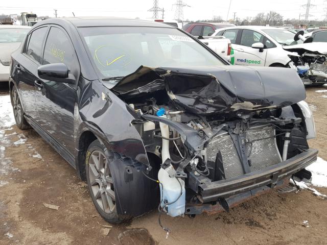 3N1CB6AP0BL645679 - 2011 NISSAN SENTRA SE- BLACK photo 1