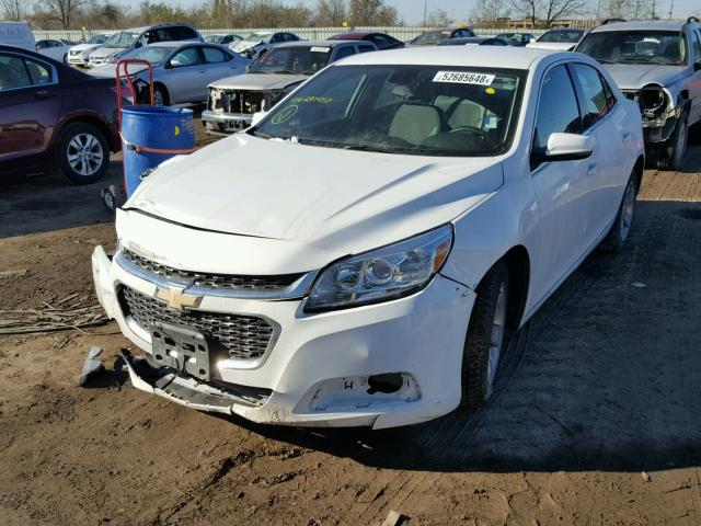 1G11C5SL7EF297457 - 2014 CHEVROLET MALIBU 1LT თეთრი ფოტო 2