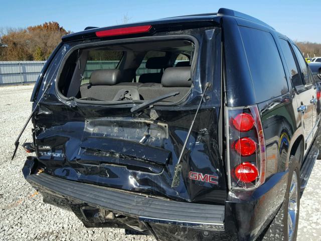 1GKFK03219R127774 - 2009 GMC YUKON DENA BLACK photo 9