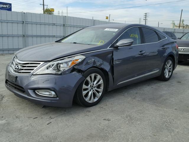 KMHFG4JG1CA128265 - 2012 HYUNDAI AZERA GRAY photo 2