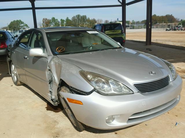 JTHBA30G955123535 - 2005 LEXUS ES 330 SILVER photo 1