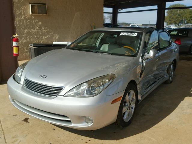 JTHBA30G955123535 - 2005 LEXUS ES 330 SILVER photo 2