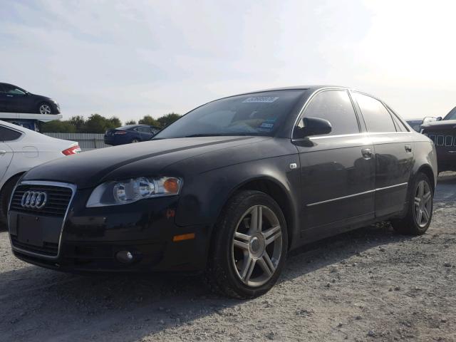 WAUAF78E07A106932 - 2007 AUDI A4 2 BLACK photo 2