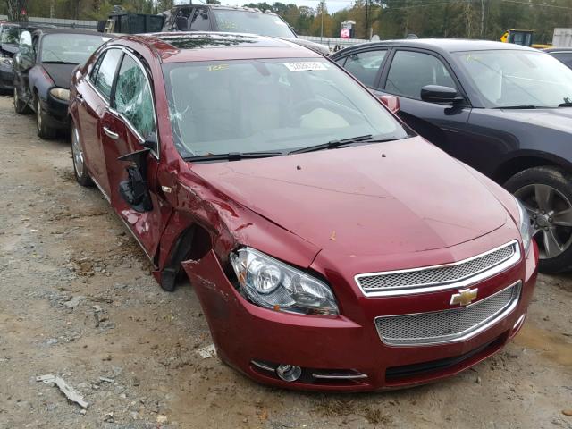 1G1ZK57B48F288581 - 2008 CHEVROLET MALIBU LTZ RED photo 1