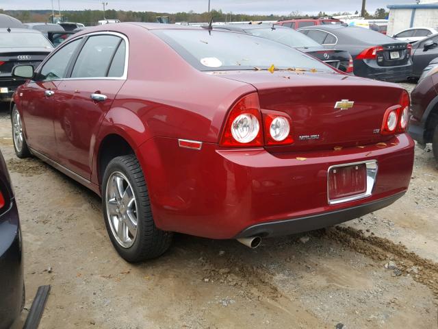 1G1ZK57B48F288581 - 2008 CHEVROLET MALIBU LTZ RED photo 3