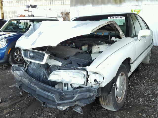 1G2HX52K9S4263954 - 1995 PONTIAC BONNEVILLE WHITE photo 2