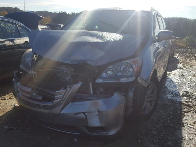 5FNRL38919B022185 - 2009 HONDA ODYSSEY TO SILVER photo 2