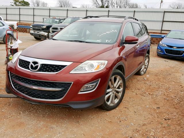 JM3TB2DA9B0327125 - 2011 MAZDA CX-9 RED photo 2