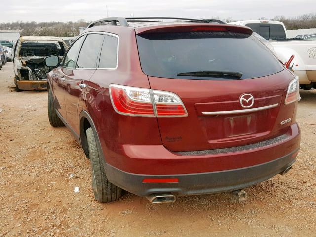 JM3TB2DA9B0327125 - 2011 MAZDA CX-9 RED photo 3