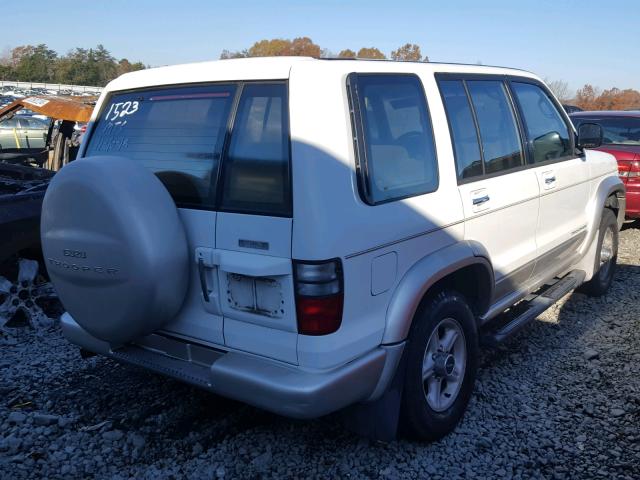 JACDS58X527J01523 - 2002 ISUZU TROOPER S WHITE photo 4