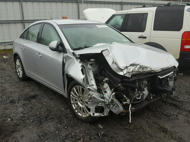 1G1PK5S98B7188562 - 2011 CHEVROLET CRUZE ECO SILVER photo 1