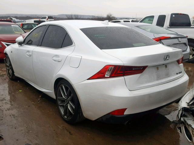 JTHBE1D20E5013724 - 2014 LEXUS IS 350 WHITE photo 3