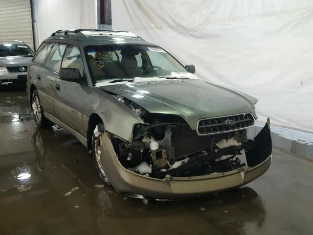 4S3BH675447643776 - 2004 SUBARU LEGACY OUT GRAY photo 1