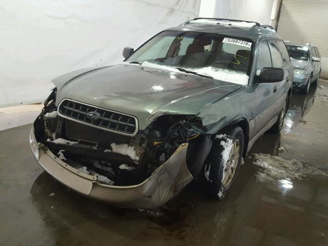 4S3BH675447643776 - 2004 SUBARU LEGACY OUT GRAY photo 2