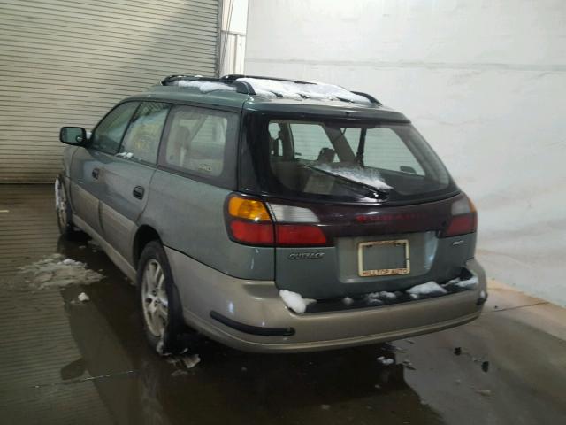 4S3BH675447643776 - 2004 SUBARU LEGACY OUT GRAY photo 3