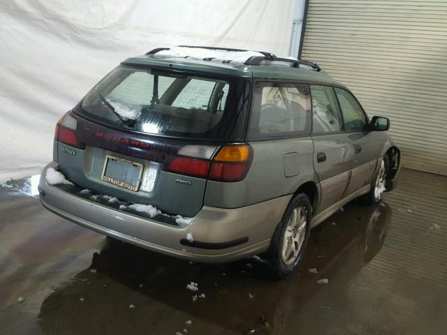 4S3BH675447643776 - 2004 SUBARU LEGACY OUT GRAY photo 4