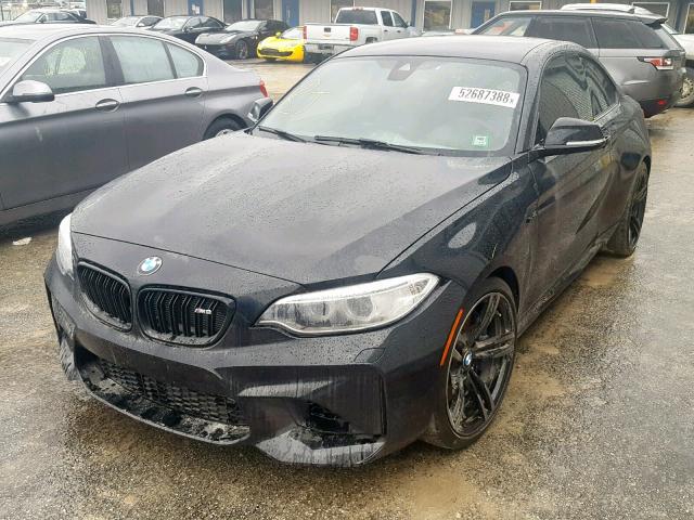 WBS1H9C53GV786178 - 2016 BMW M2 BLACK photo 2