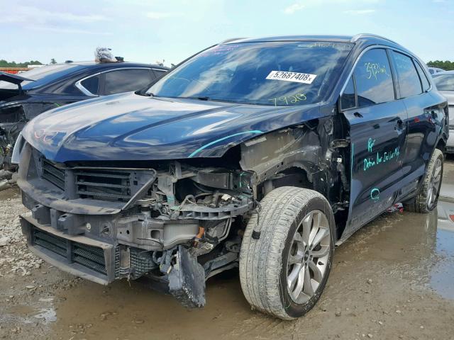 5LMCJ2C90GUJ07920 - 2016 LINCOLN MKC SELECT BLACK photo 2