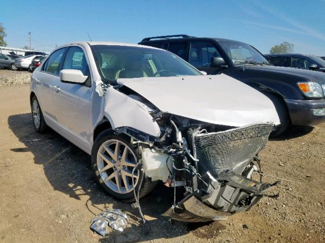 3FAHP0JA7CR411072 - 2012 FORD FUSION SEL WHITE photo 1