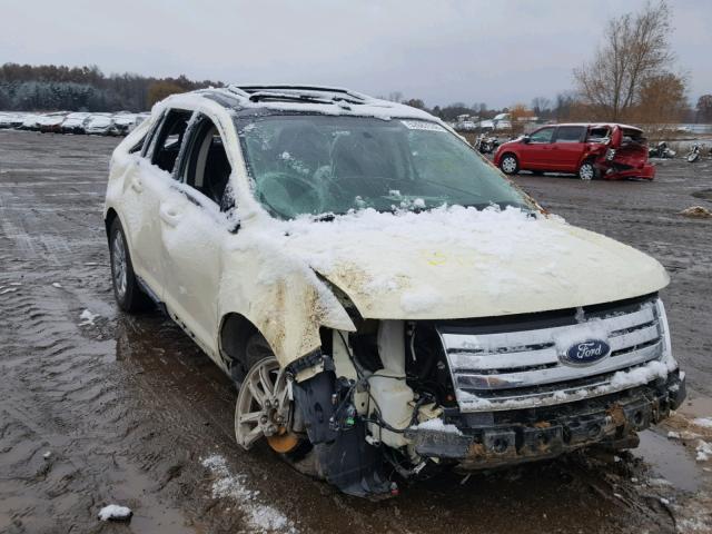 2FMDK38C48BA37697 - 2008 FORD EDGE SEL WHITE photo 1