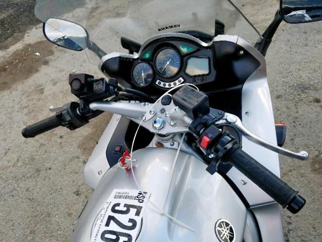 JYARP07E43A000209 - 2003 YAMAHA FJR1300 WHITE photo 5