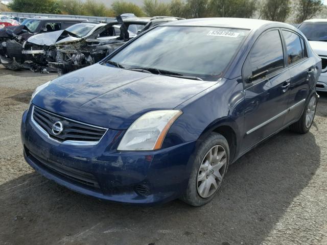 3N1AB6AP9AL605509 - 2010 NISSAN SENTRA 2.0 BLUE photo 2