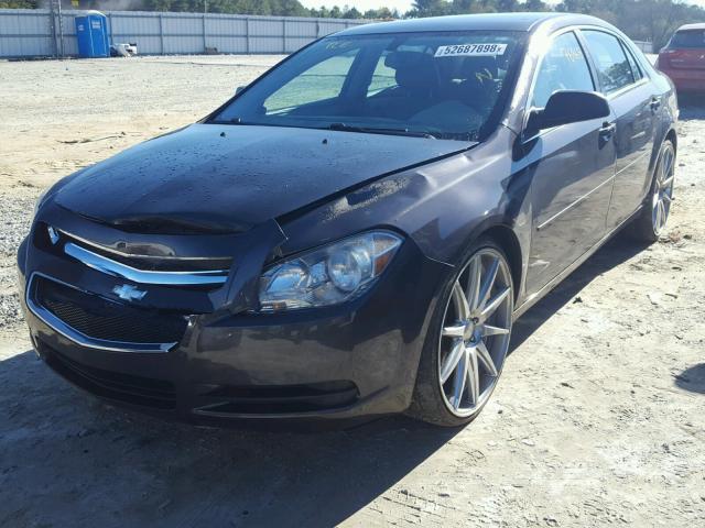 1G1ZA5E00AF285820 - 2010 CHEVROLET MALIBU LS GRAY photo 2
