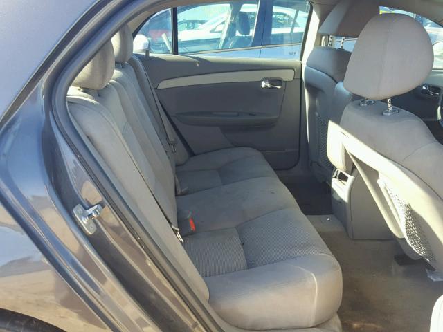 1G1ZA5E00AF285820 - 2010 CHEVROLET MALIBU LS GRAY photo 6