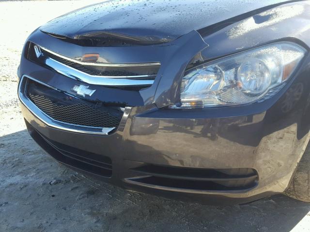 1G1ZA5E00AF285820 - 2010 CHEVROLET MALIBU LS GRAY photo 9