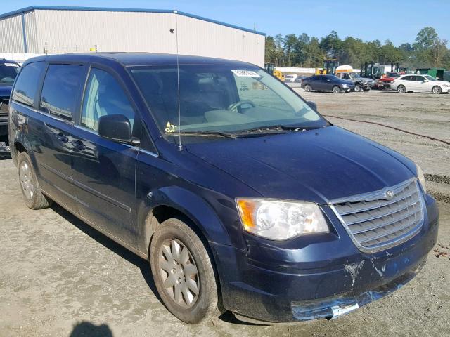 2A8HR44E69R503257 - 2009 CHRYSLER TOWN & COU BLUE photo 1