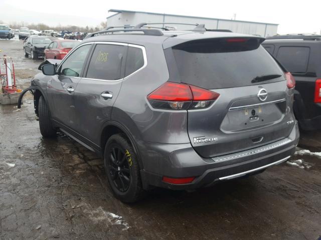 5N1AT2MVXHC823232 - 2017 NISSAN ROGUE SV CHARCOAL photo 3