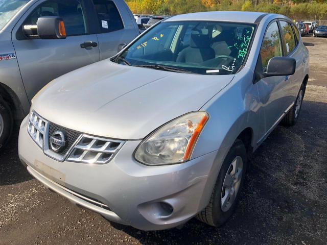 JN8AS5MV3BW661155 - 2011 NISSAN ROGUE S SILVER photo 2