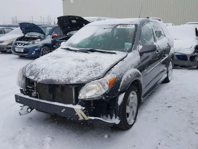 5Y2SL65848Z424158 - 2008 PONTIAC VIBE CHARCOAL photo 2