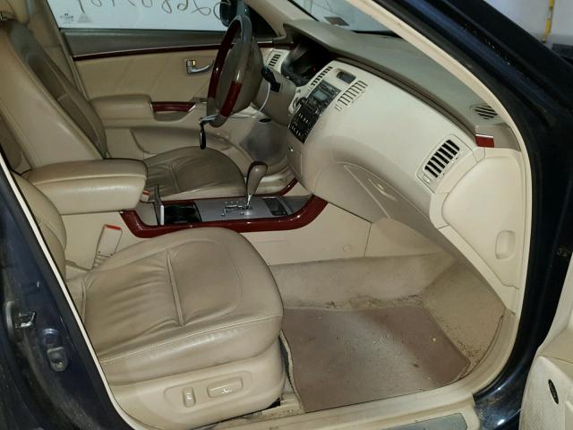 KMHFC46F56A133386 - 2006 HYUNDAI AZERA SE BLUE photo 5