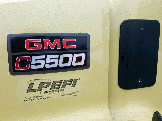 1GDJ5C1G06F900577 - 2006 GMC C5500 C5C0 TURQUOISE photo 9