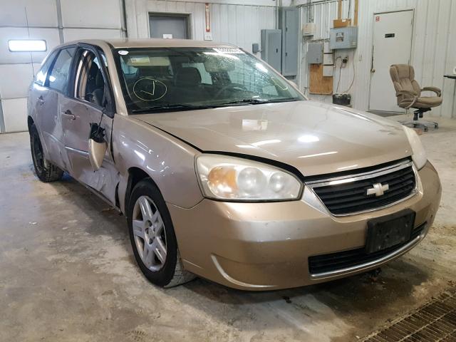 1G1ZT61826F123075 - 2006 CHEVROLET MALIBU MAX თაფლისფერი ფოტო 1