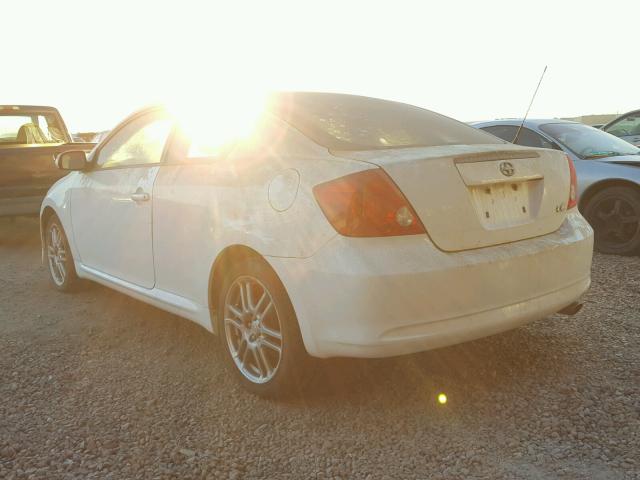 JTKDE177860100697 - 2006 TOYOTA SCION TC 白色 照片 3