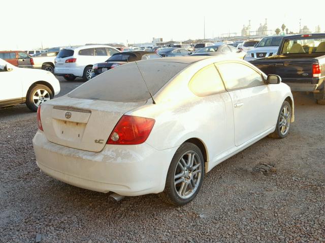 JTKDE177860100697 - 2006 TOYOTA SCION TC 白色 照片 4