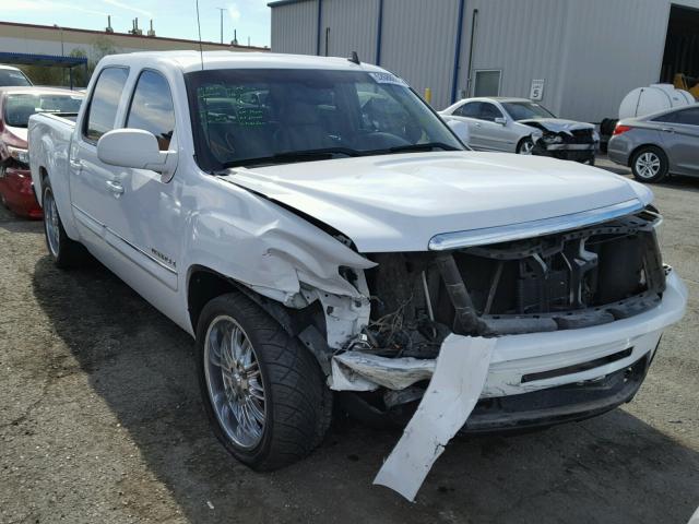 2GTEC638481142935 - 2008 GMC NEW SIERRA WHITE photo 1