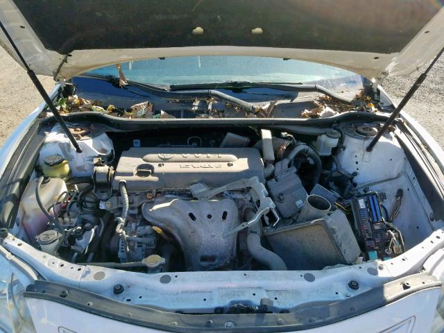 4T4BE46K19R076182 - 2009 TOYOTA CAMRY BASE WHITE photo 7