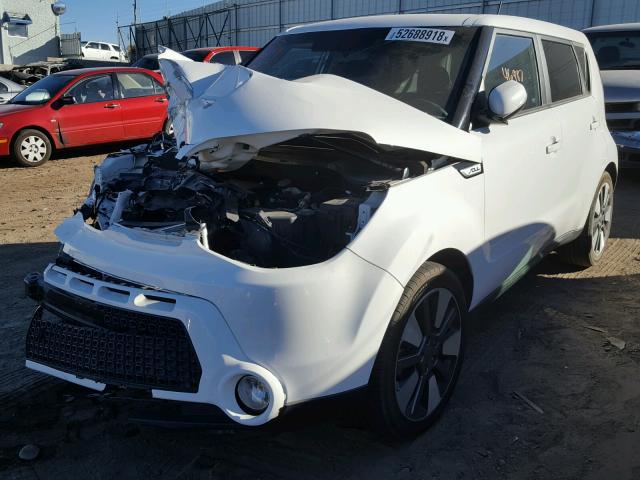 KNDJX3A54E7717804 - 2014 KIA SOUL ! WHITE photo 2