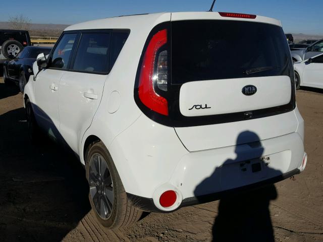 KNDJX3A54E7717804 - 2014 KIA SOUL ! WHITE photo 3