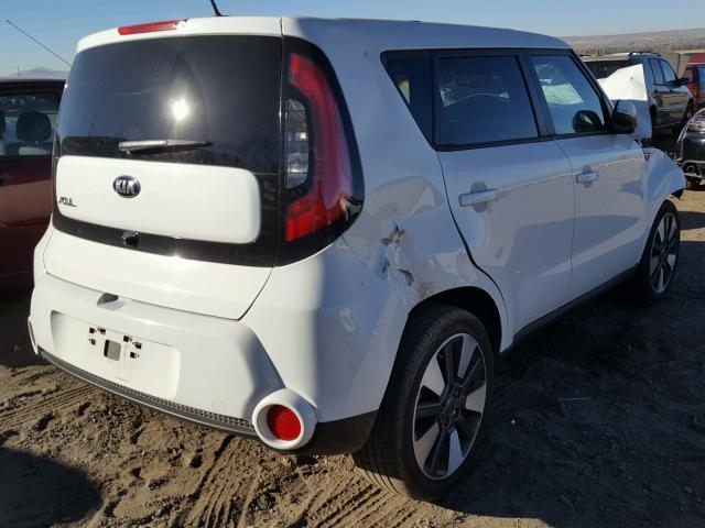 KNDJX3A54E7717804 - 2014 KIA SOUL ! WHITE photo 4