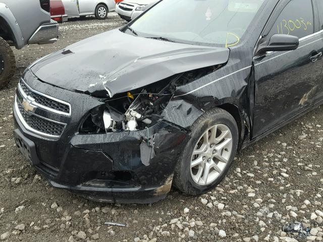1G11D5RR2DF108882 - 2013 CHEVROLET MALIBU 1LT BLACK photo 9