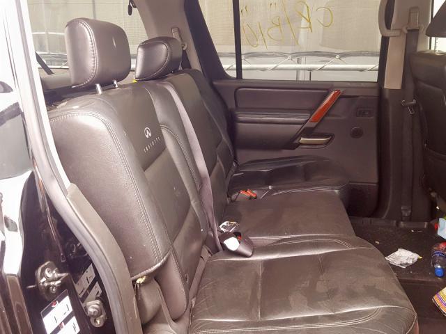 5N3AA08C55N806185 - 2005 INFINITI QX56 BLACK photo 6